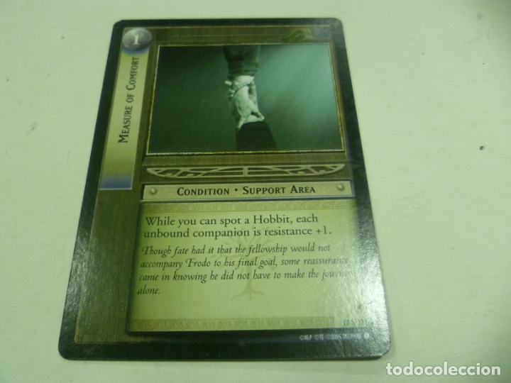 Barajas de cartas: Carta de El Se&ntilde;or de los Anillos - Foto 1