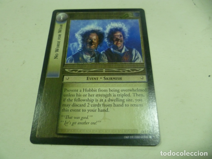 Barajas de cartas: Carta de El Se&ntilde;or de los Anillos - Foto 1