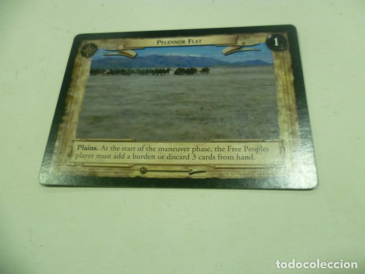 Barajas de cartas: Carta de El Se&ntilde;or de los Anillos - Foto 1