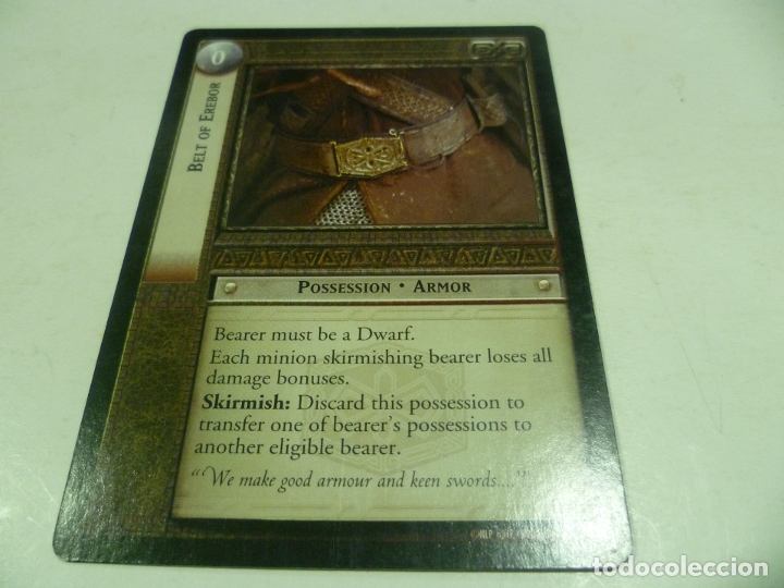 Barajas de cartas: Carta de El Se&ntilde;or de los Anillos - Foto 1