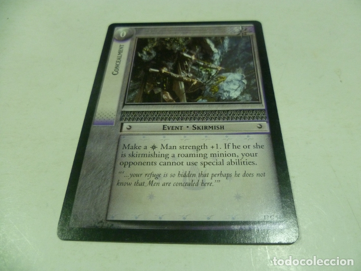 Barajas de cartas: Carta de El Se&ntilde;or de los Anillos - Foto 1