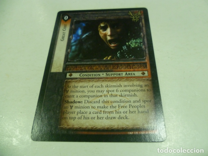 Barajas de cartas: Carta de El Se&ntilde;or de los Anillos - Foto 1