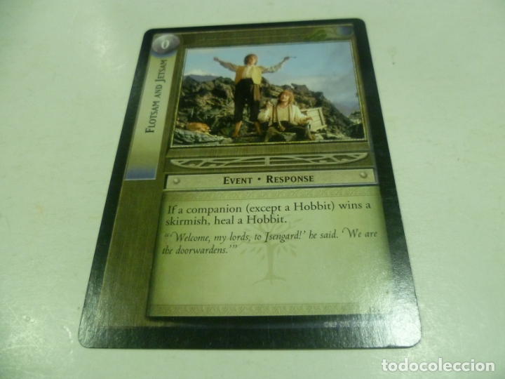 Barajas de cartas: Carta de El Se&ntilde;or de los Anillos - Foto 1