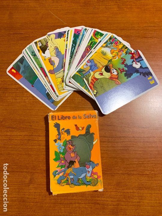 Barajas de cartas: BARAJA COMPLETA EL LIBRO DE LA SELVA. VARITEMAS. - Foto 1