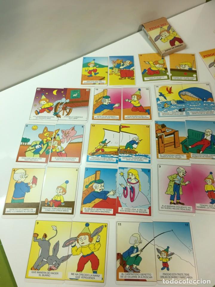 Barajas de cartas: Juego antiguo de cartas, Baraja de Pinocho, baraja infantil, baraja - Foto 4 - 184744367