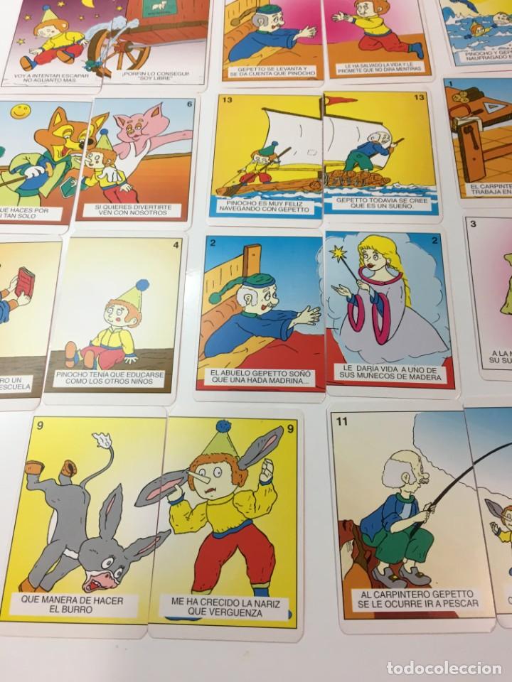 Barajas de cartas: Juego antiguo de cartas, Baraja de Pinocho, baraja infantil, baraja - Foto 8 - 184744367