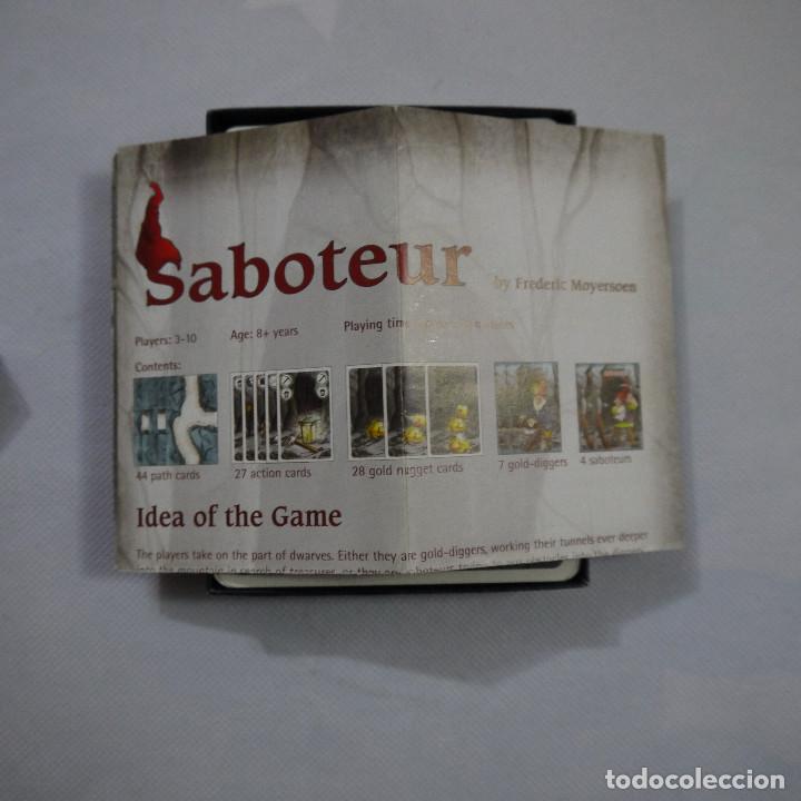 Barajas de cartas: SABOTEUR - Foto 3