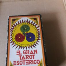 Barajas de cartas: ANTIGUA BARAJA, EL GRAN TAROT ESOTÉRICO DE 1976. Lote 188660140