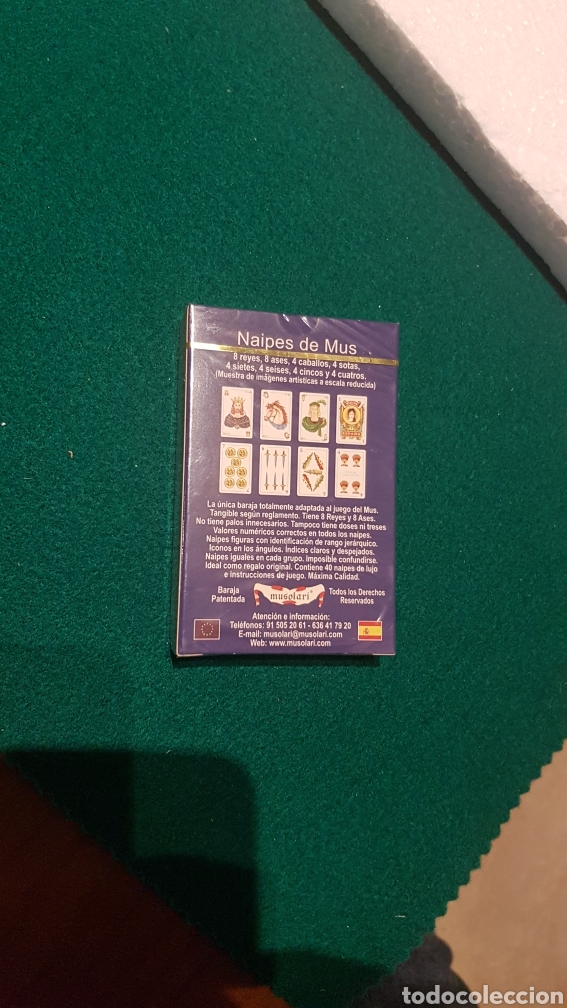 Barajas de cartas: BARAJA DE CARTAS DE MUS - Foto 4