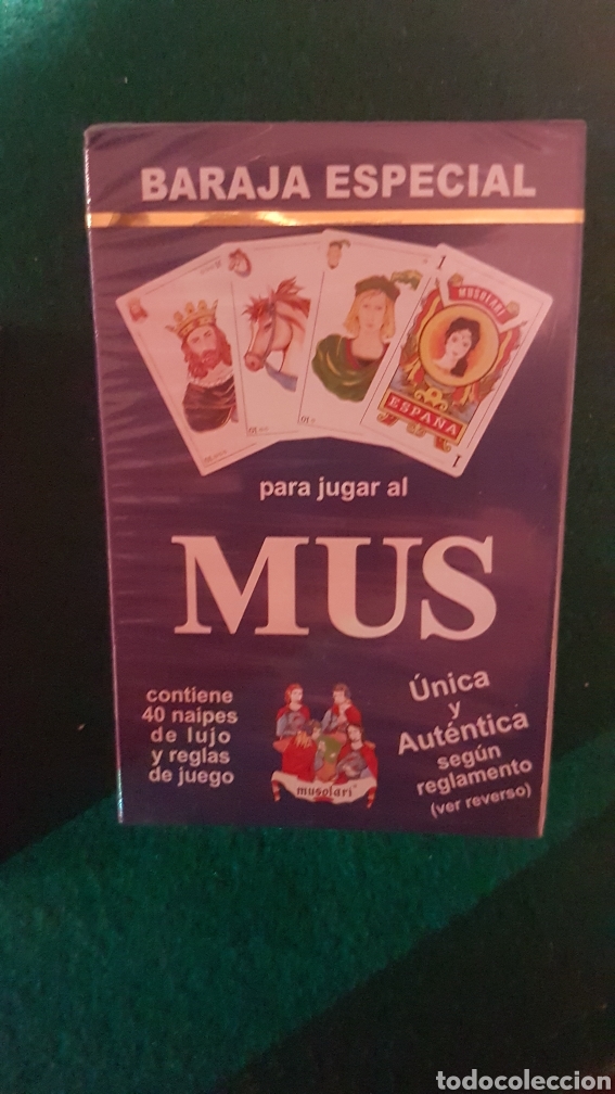 Barajas de cartas: BARAJA DE CARTAS DE MUS - Foto 1
