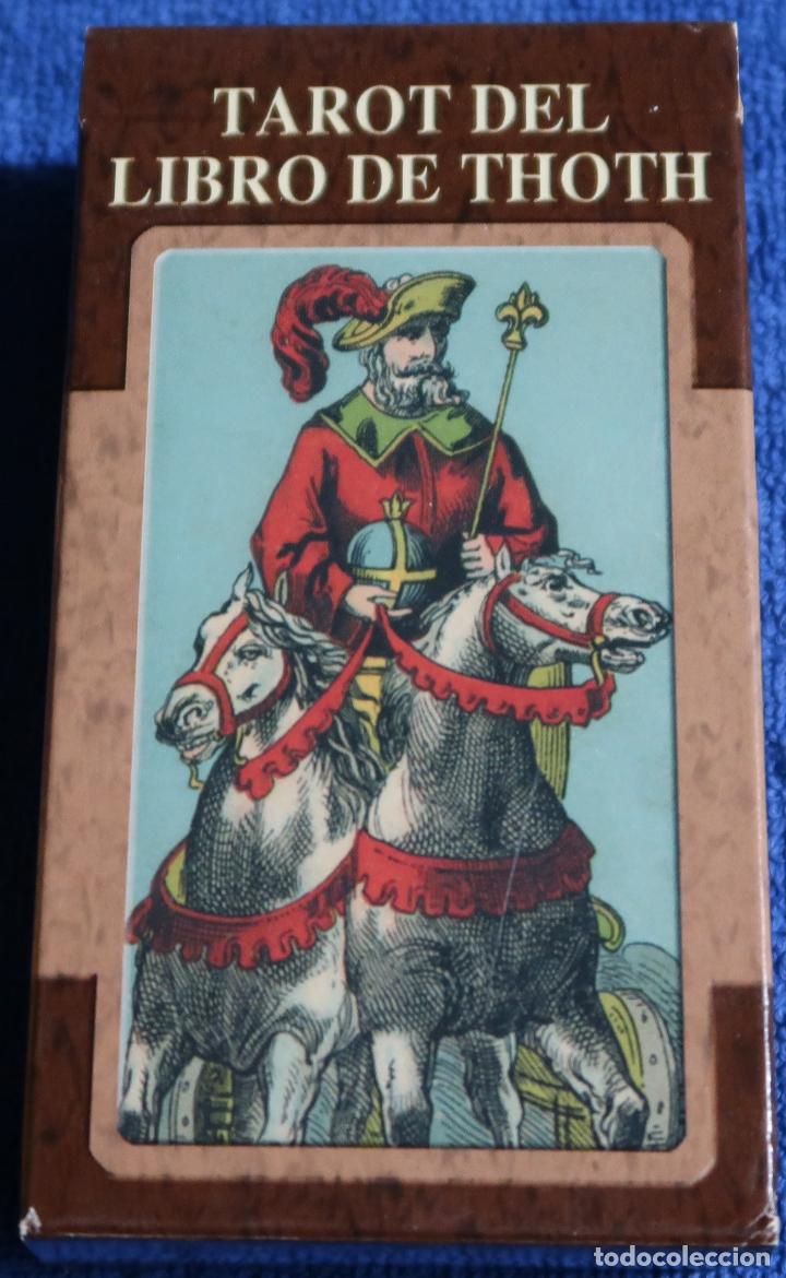 Barajas de cartas: Tarot del libro de Thoth - Lo Scarabeo &iexcl;Impecable! - Foto 2