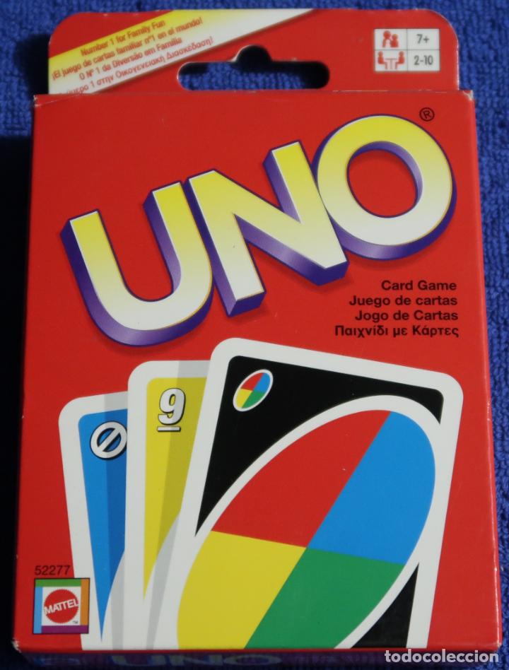 Barajas de cartas: Juego del UNO - Mattel &iexcl;Impecable! - Foto 1