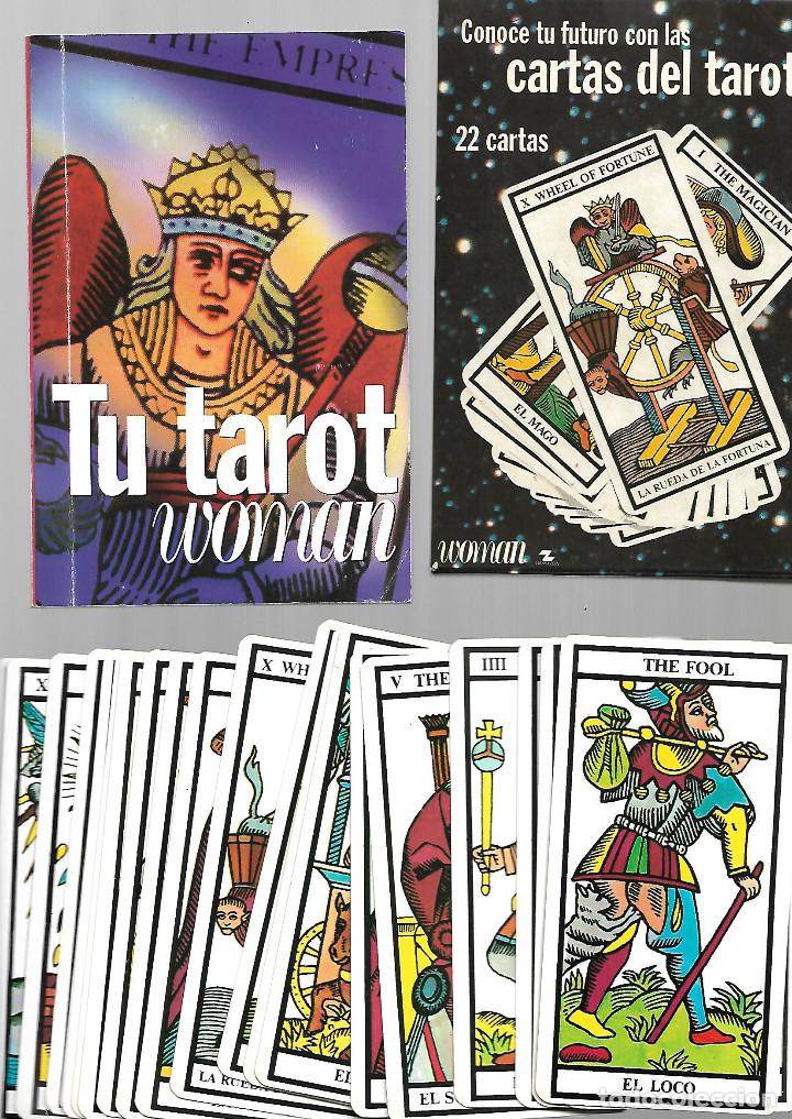 Barajas de cartas: CARTAS DEL TAROT EN CAJA Y CON LIBRO - Foto 2