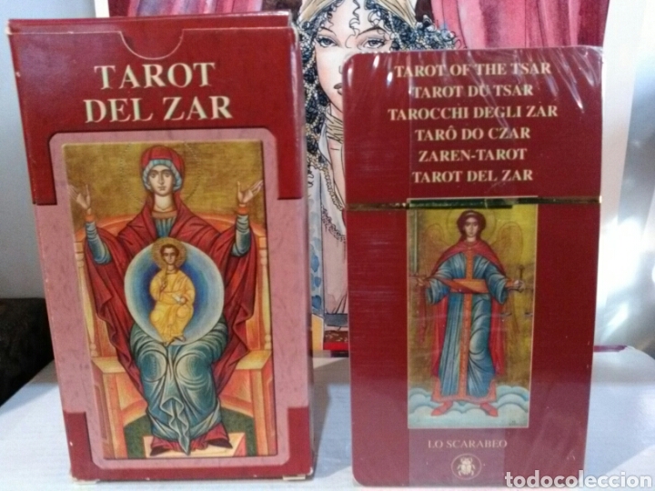 Barajas de cartas: TAROT DEL ZAR. LO SCARABEO. - Foto 2
