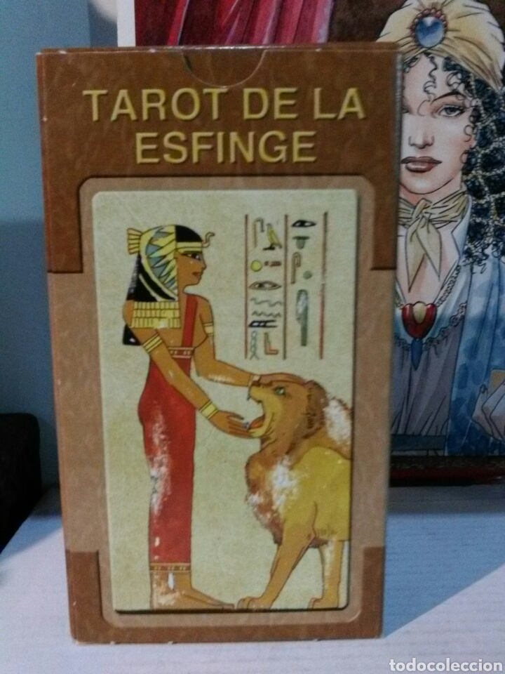 Barajas de cartas: TAROT DE LA ESFINGE. LO SCARABEO. - Foto 1
