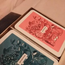 Jeux de cartes: LOTE DE DOS BARAJAS DE CARTAS DE PÓKER PÚBLICIDAD INTERFRIGO AÑOS 60. Lote 191007518