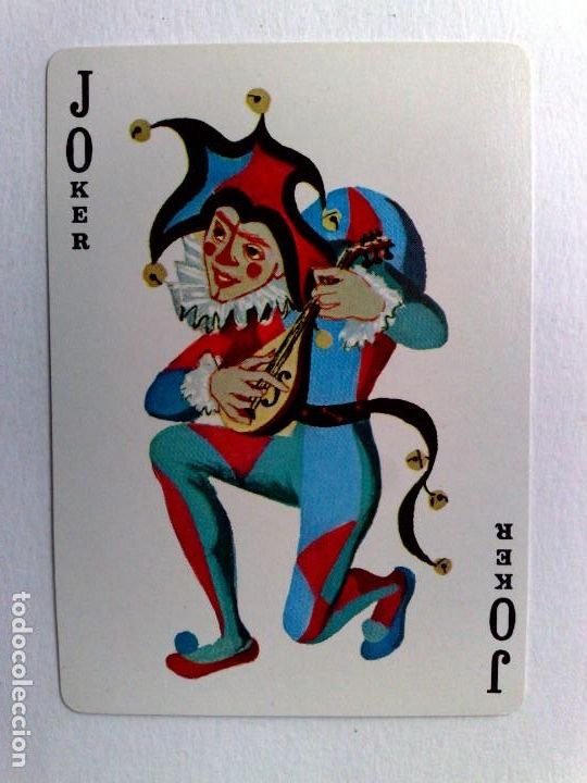 Barajas de cartas: JOKER-COMODIN DE BARAJA DE CARTAS. - Foto 1