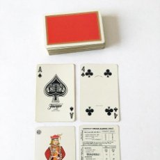 Barajas de cartas: BARAJA POKER - ROJO Y DORADO - FOURNIER VITORIA. Lote 192751385