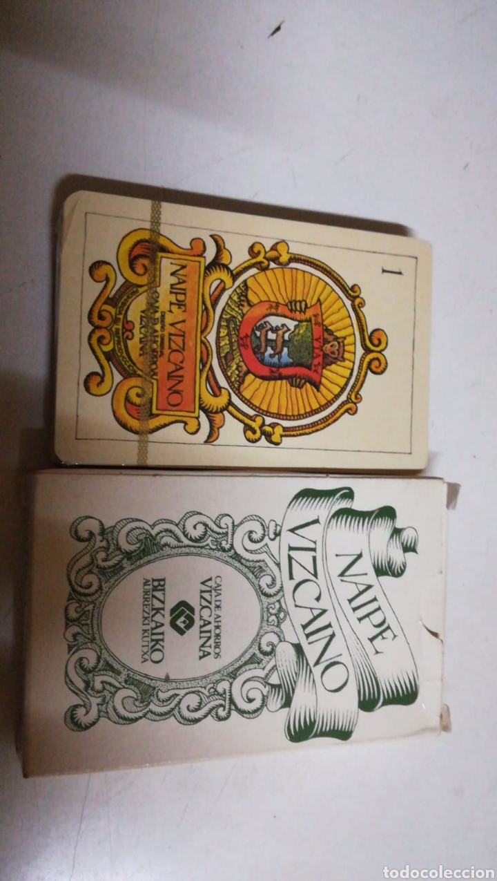 Barajas de cartas: Naipes vizcainos - Foto 1