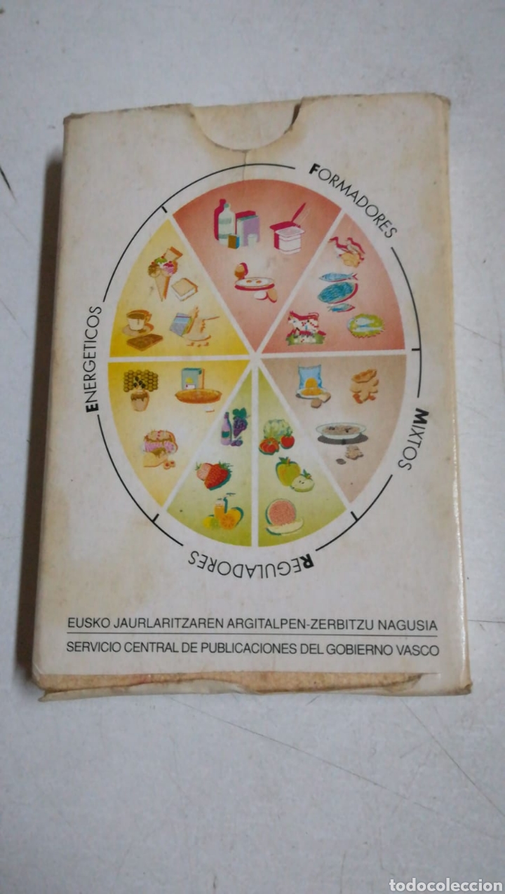Barajas de cartas: Rueda de alimentos - Foto 2