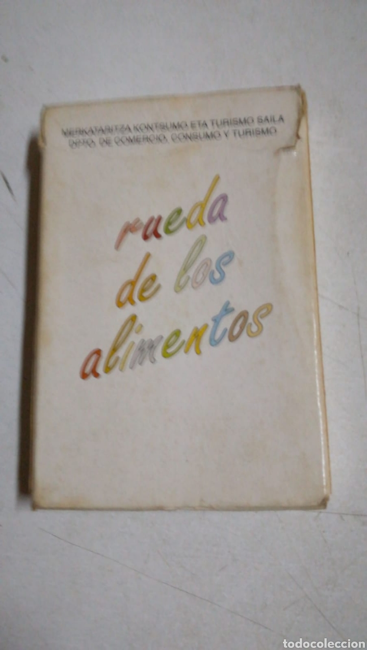 Barajas de cartas: Rueda de alimentos - Foto 1