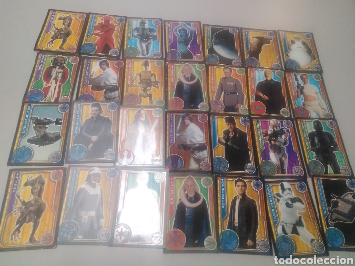 Barajas de cartas: Cartas Star Wars cromos - Foto 2