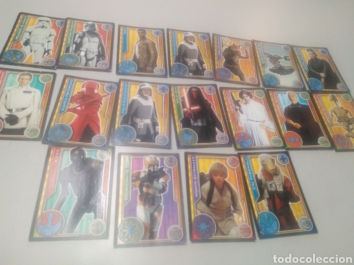 Barajas de cartas: Cartas Star Wars cromos - Foto 5