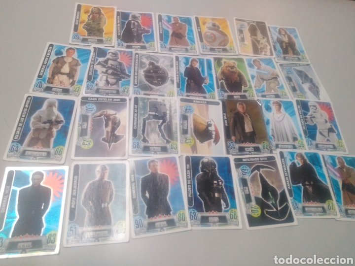 Barajas de cartas: Cartas Star Wars cromos - Foto 6