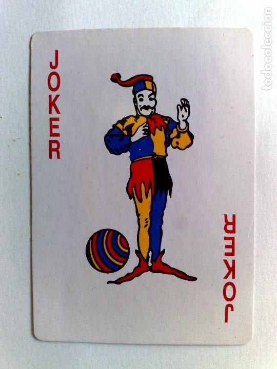 Barajas de cartas: JOKER-COMODIN DE BARAJA DE CARTAS. - Foto 1