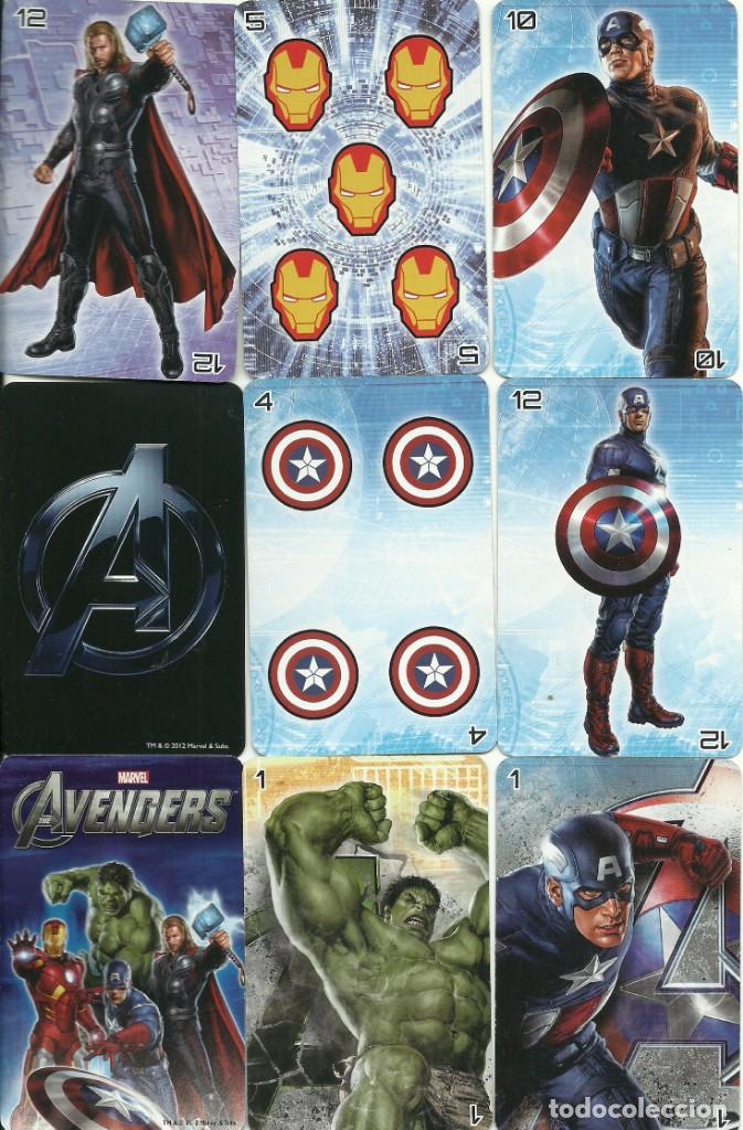 Barajas de cartas: AVENGERS - LOS VENGADORES - MARVEL - Foto 1