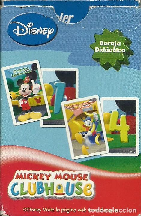 Barajas de cartas: MICKEY MOUSE - JUEGO DE CONTAR Y DE MEMORIA - Foto 3