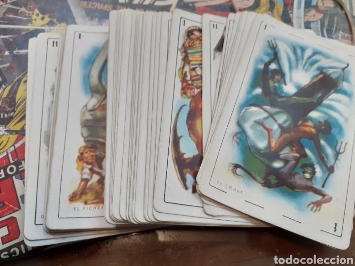 Barajas de cartas: Baraja antigua fallera el truc. Completa - Foto 6