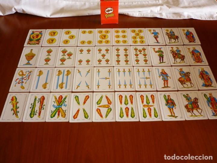 Barajas de cartas: BARAJAS DE 40 CARTAS PUBLICIDAD PRINGLES - Foto 3