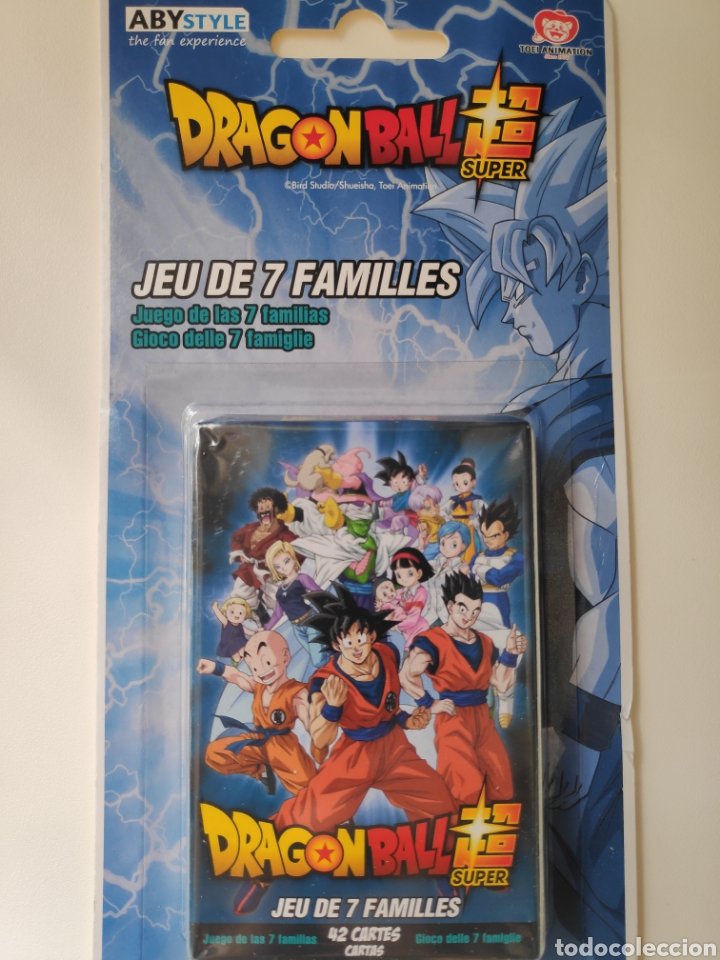 Juego De Cartas Las 7 Familias Dragon Ball Supe Sold Through Direct Sale