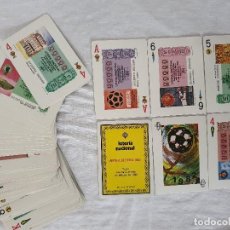 Barajas de cartas: BARAJA ESPAÑOLA LOTERIA NACIONAL MUNDIAL DE FUTBOL 1982. Lote 202689987