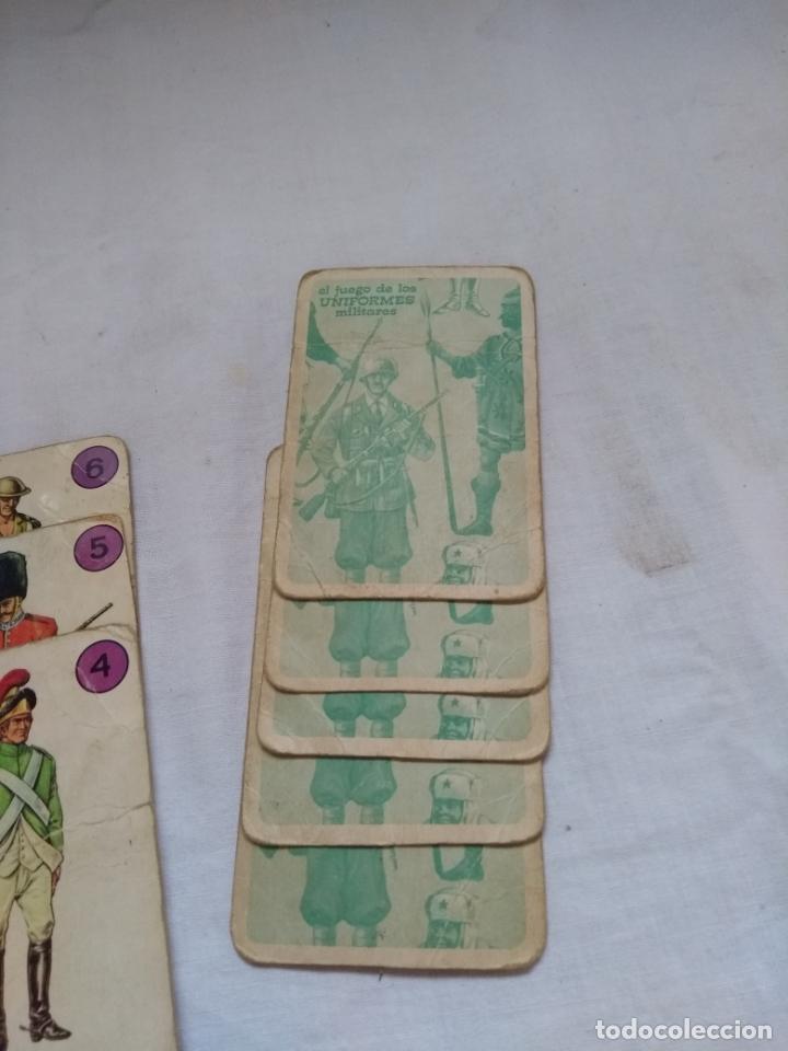 Barajas de cartas: Cartas El juego de los uniformes. - Foto 6