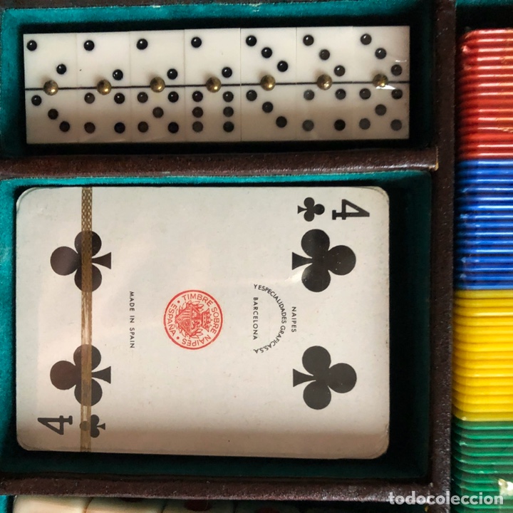 Barajas de cartas: Malet&iacute;n p&oacute;ker antiguo - Foto 2