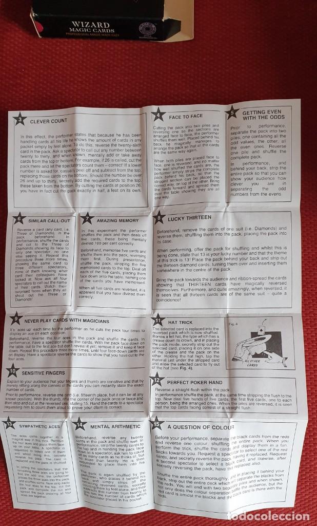 Barajas de cartas: BARAJA PARA MAGOS MARVINS MAGIC - Foto 5