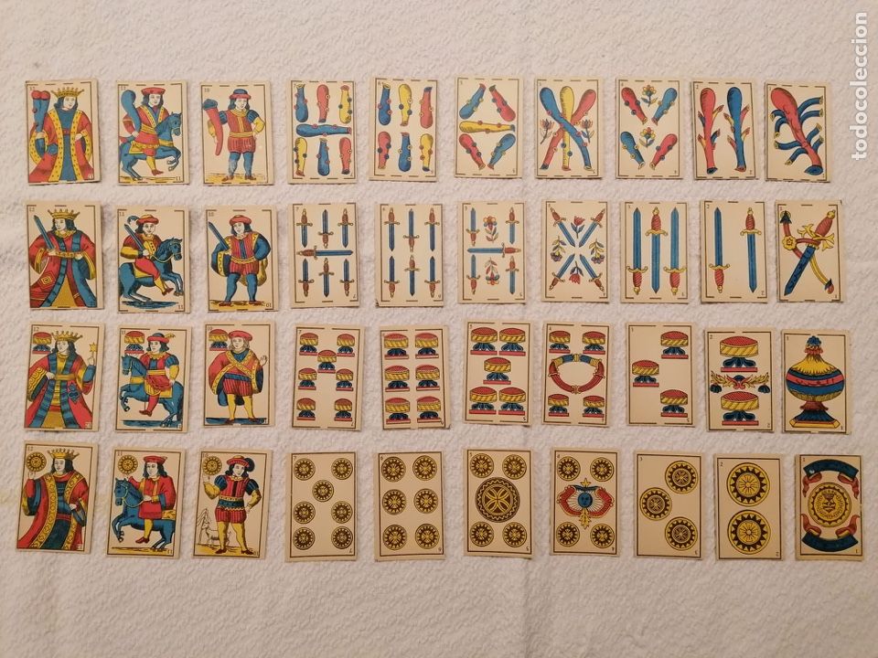 Barajas de cartas: Baraja muy antigua, - Foto 3