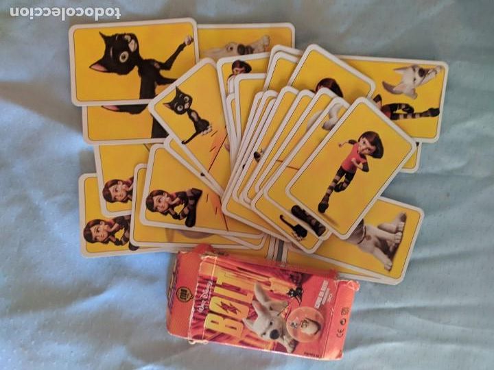 Barajas de cartas: cartas de BOLT de la pelicula de Disney memory y parejas - Foto 3