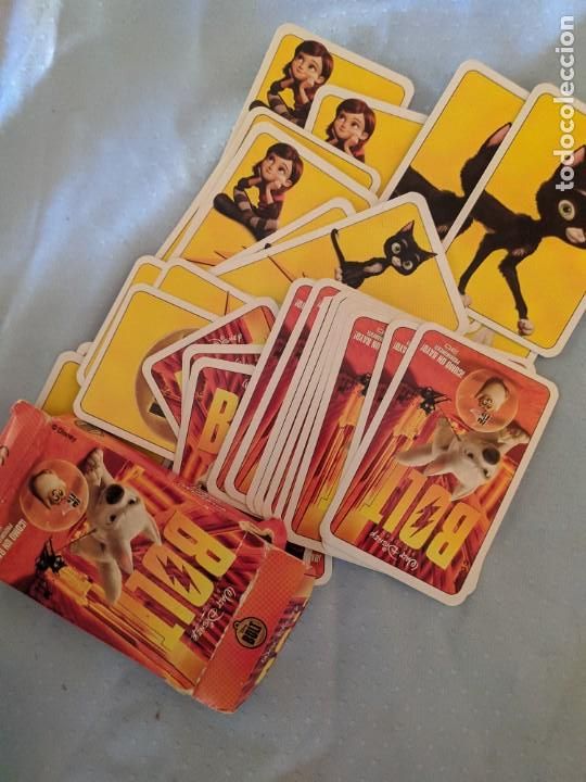 Barajas de cartas: cartas de BOLT de la pelicula de Disney memory y parejas - Foto 2