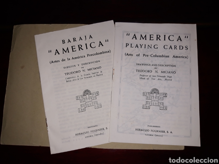 Barajas de cartas: Baraja precolombina - Foto 4