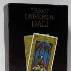 Barajas de cartas: TAROT UNIVERSAL DALI , CANTOS ORO. 78 CARTAS DE TAROT.