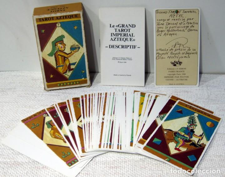 Details about   RARE GRAND TAROT IMPERIAL AZTEQUE Tarocchi Aztechi 1986 53 cards DEUTSCH  