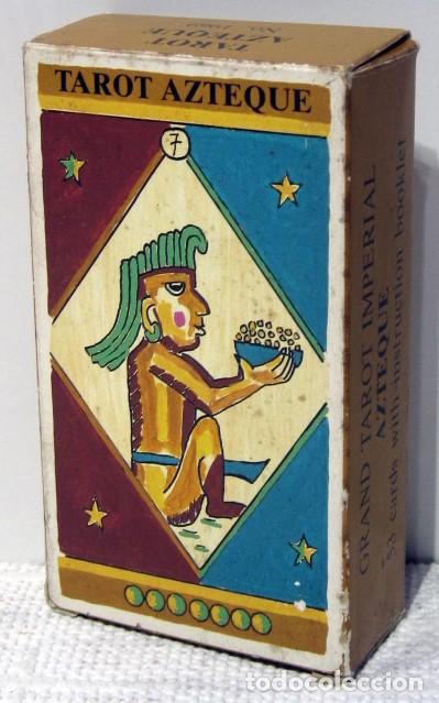 RARE GRAND TAROT IMPERIAL AZTEQUE Tarocchi Aztechi 1986 53 cards DEUTSCH  