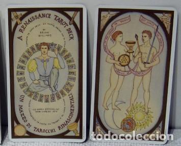 Barajas de cartas: RENAISSANCE Tarot Deck by Brian Williams. US Games Systems 1987 - Foto 2