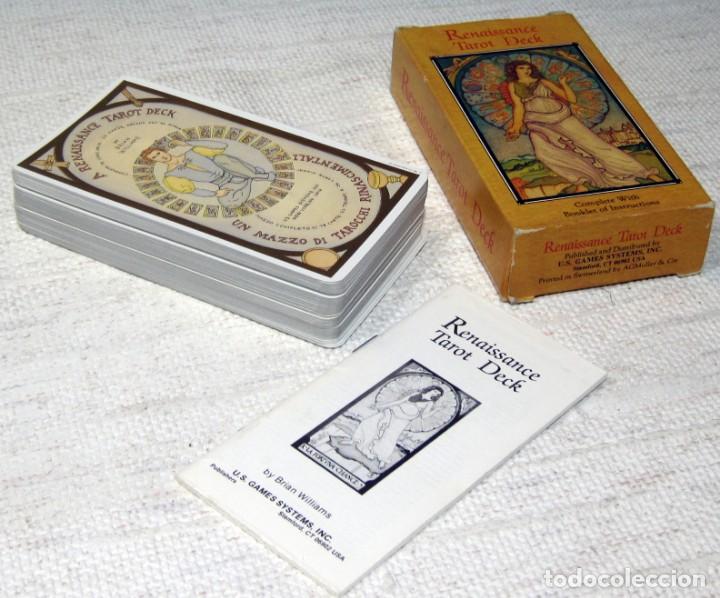 Barajas de cartas: RENAISSANCE Tarot Deck by Brian Williams. US Games Systems 1987 - Foto 7