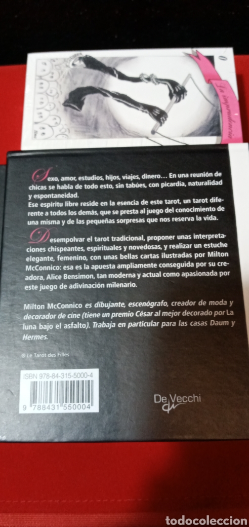 Barajas de cartas: TAROT DE LAS CHICAS.DE VECCHI.DESCATALOGADO - Foto 7
