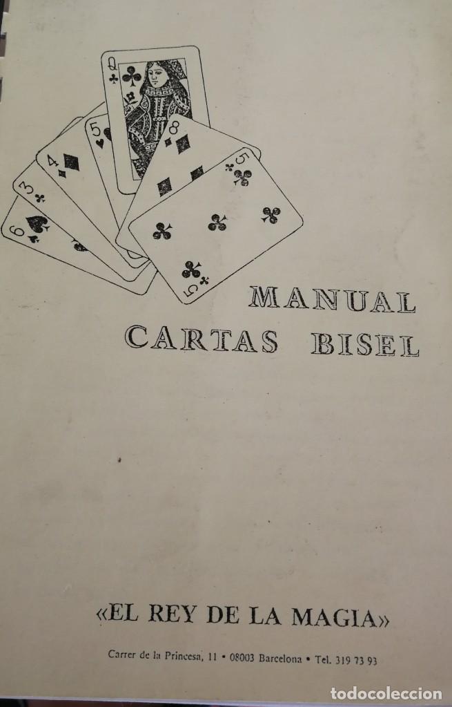 Barajas de cartas: Manual cartas bisel - Foto 1