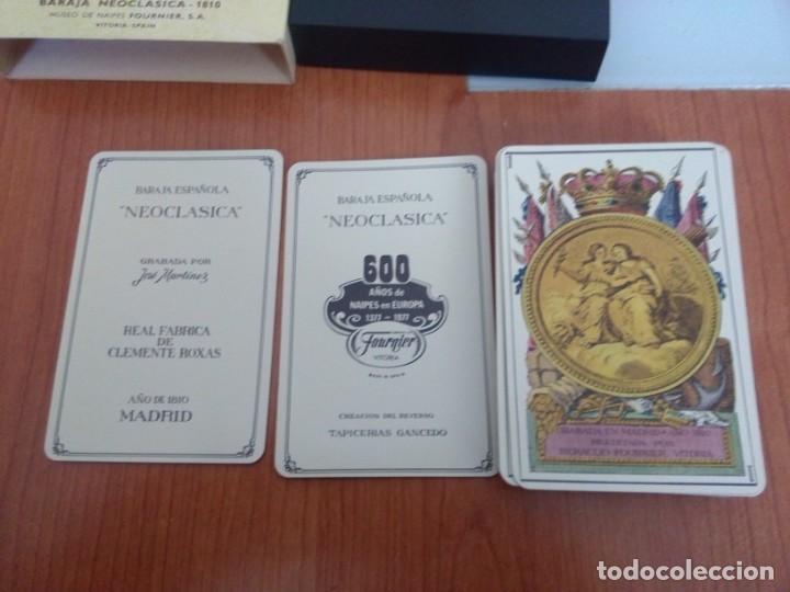 Barajas de cartas: Baraja Neoclasica 1810 - Foto 5